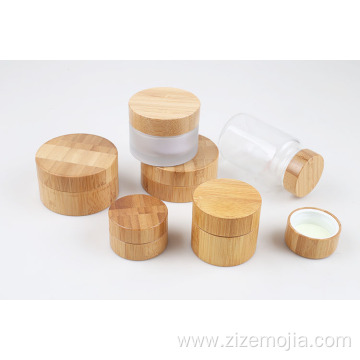 Biodegradable wooden cream bottles